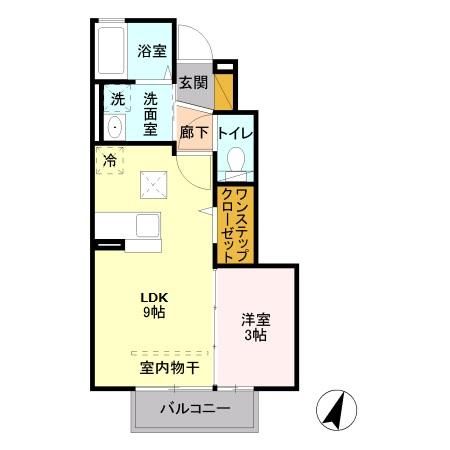 セプトガーデン大渡町の間取り写真