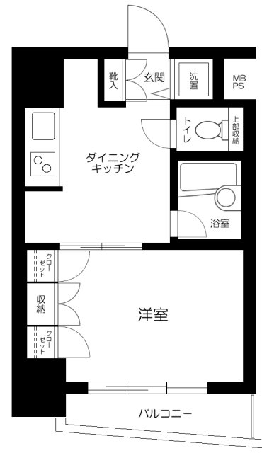 シーアイマンション池袋西の間取り写真