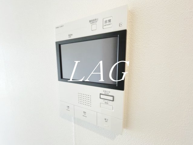 セキュリティ　モニター付きインターホンです。