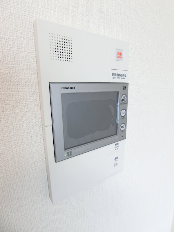 セキュリティ　モニター付きインターホン
