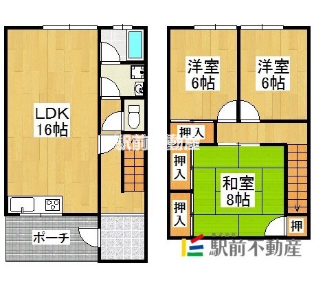 ウイング広川の間取り