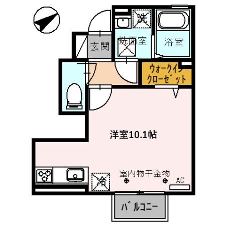 アバンウェル本江の間取り