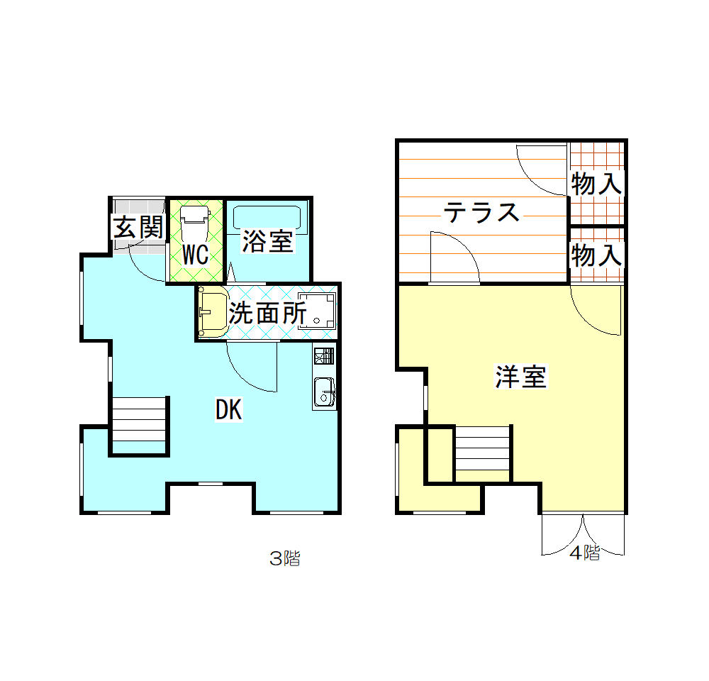 ヒカリエビルの間取り