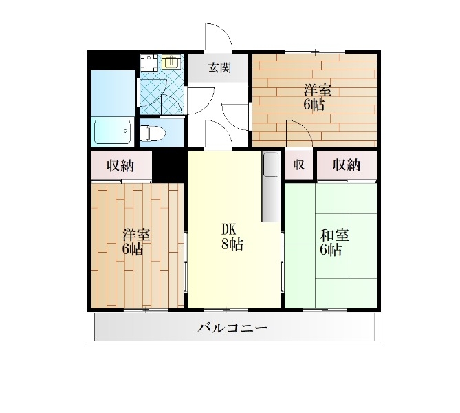 榎本マンションの間取り