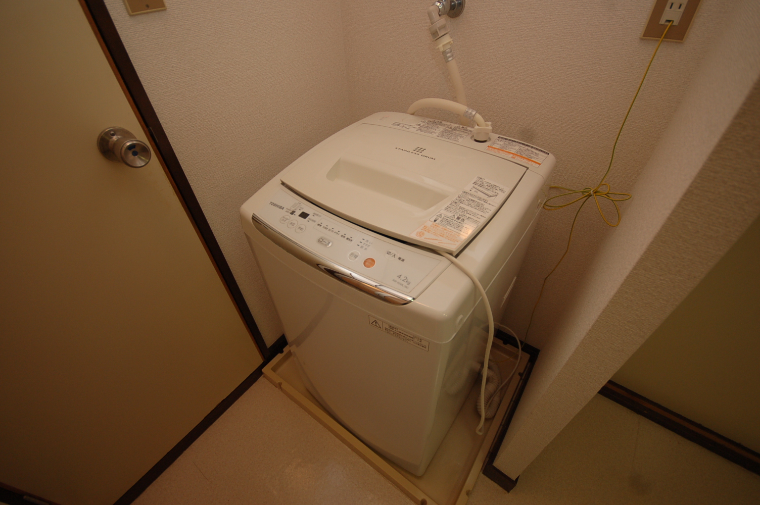 その他設備　洗濯機設置済み