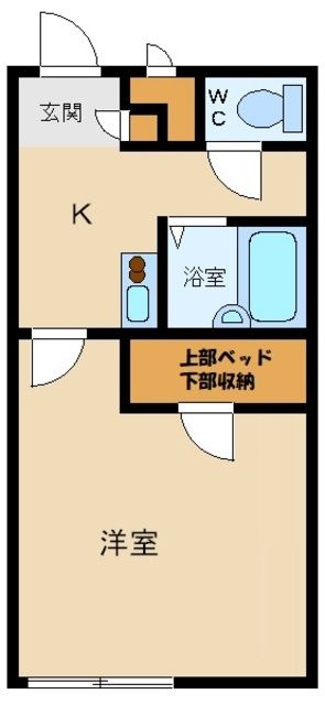 東京都練馬区谷原５（アパート）の賃貸物件の間取り