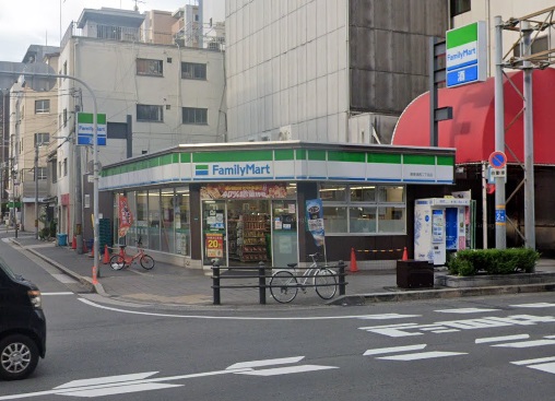 コンビニ　ファミリーマート恵美須西二丁目店（コンビニ）まで155m