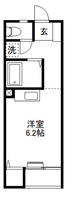 レントビレッジの間取り