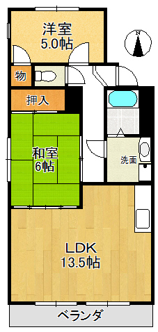 メゾンドタミーの間取り