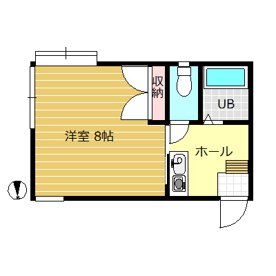 アルテハイツ寺町の間取り