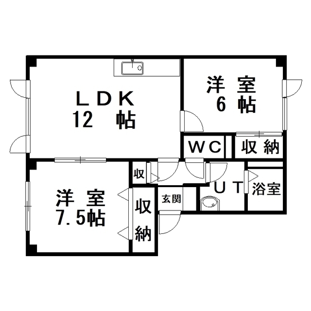 メゾンリリー（昭和南）の間取り