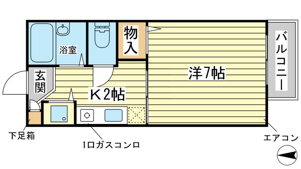 エトワール赤穂の間取り