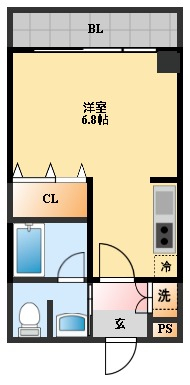 Jプレイス宝町の間取り