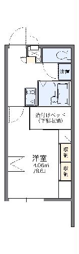 レオパレスみらいの間取り