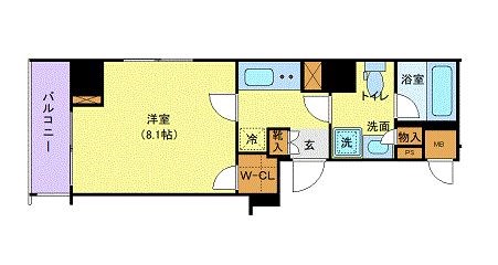 【ALTERNA銀座の間取り】