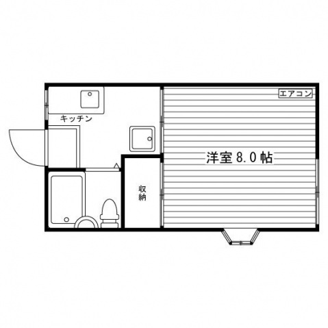 シャンテ玉川の間取り