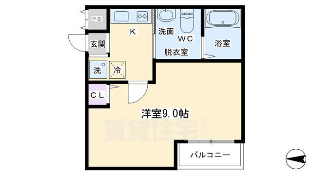 カーサフォレスタIIの間取り