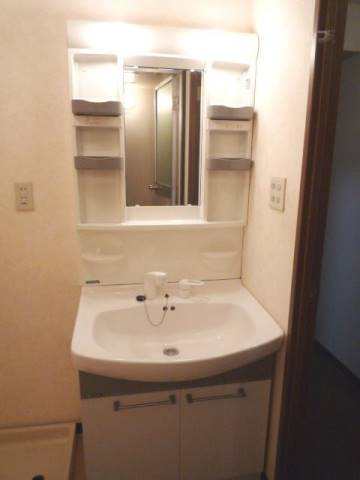 洗面設備　５Ｃ号室の写真です。