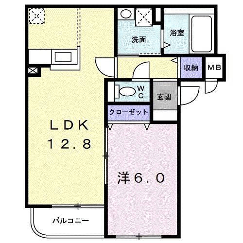 【札幌市白石区東札幌三条のマンションの間取り】