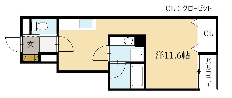 フルール上賀茂の間取り