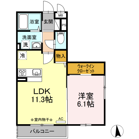 BLESS戸塚弥生台の間取り