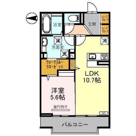 【ルミナス古鍛治町31号の間取り】