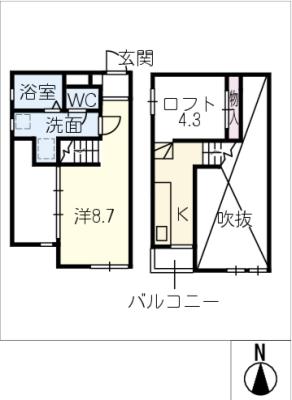 サンアリーナ桑名イーストの間取り