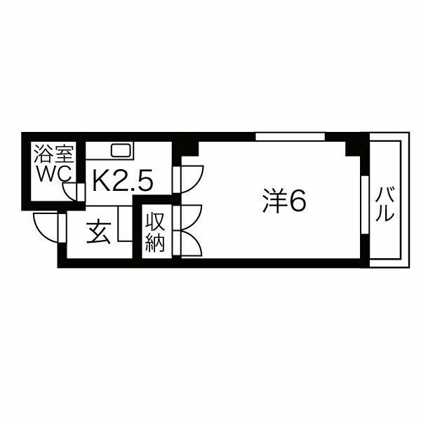 ロイヤルボックスの間取り