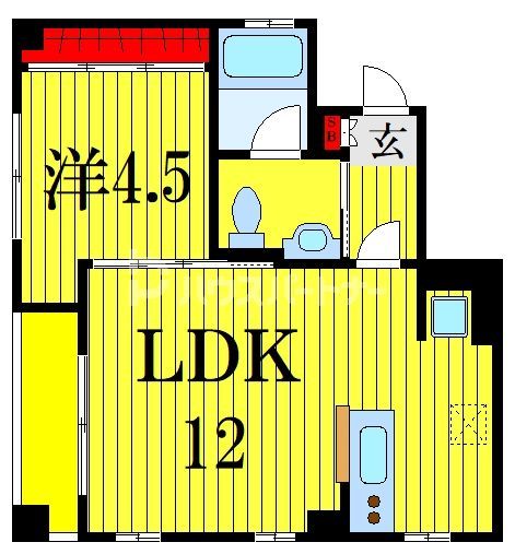 makuhari743の間取り