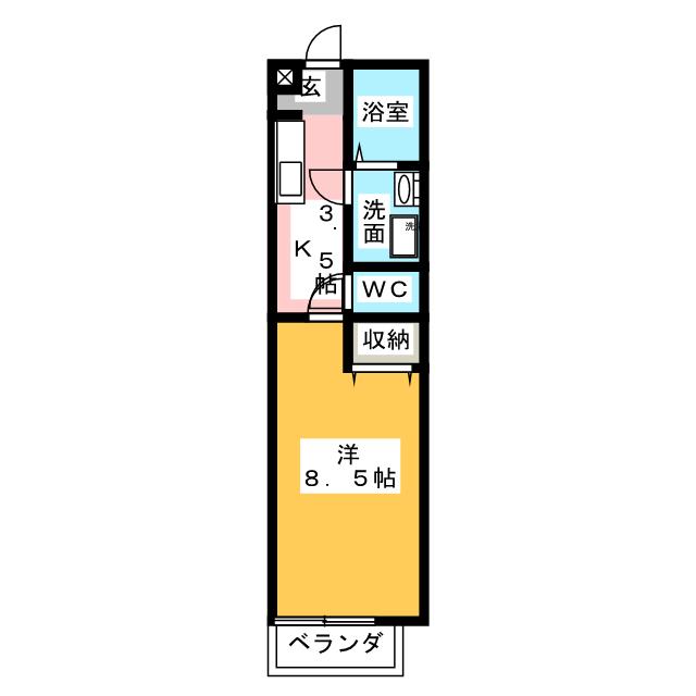 ハウスフォーＡの間取り