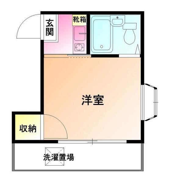 ベリエール鶴川の間取り