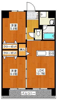 葉月の間取り