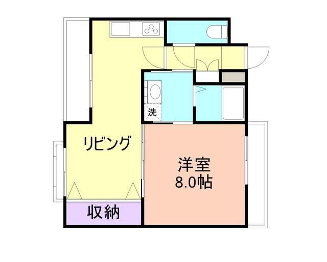 和歌山市加納のマンションの間取り