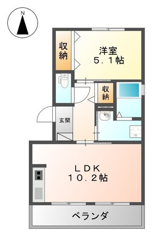 藤めぞんの間取り