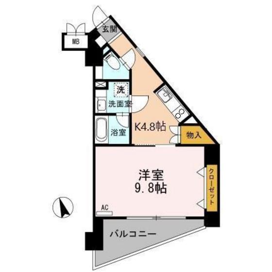 【Ｔ－１ＦＬＡＴの間取り】