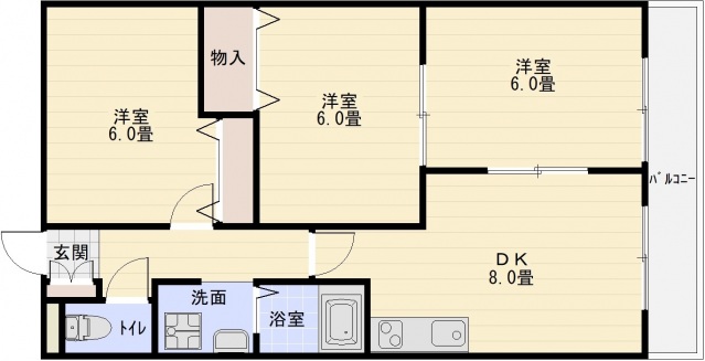 グランドゥールの間取り