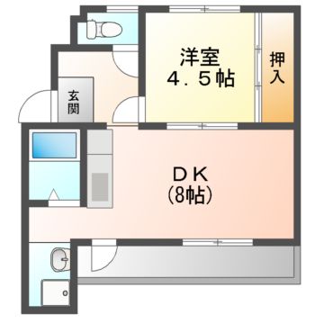 【ドミールサニー緑町の間取り】