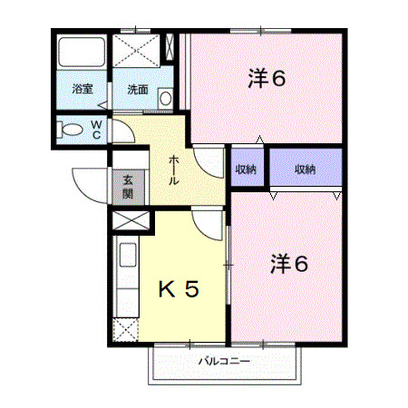 うぃすたりあIの間取り