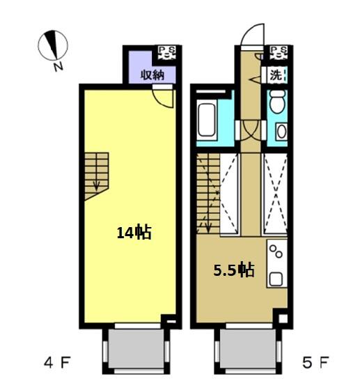 ルーラル２３番館の間取り