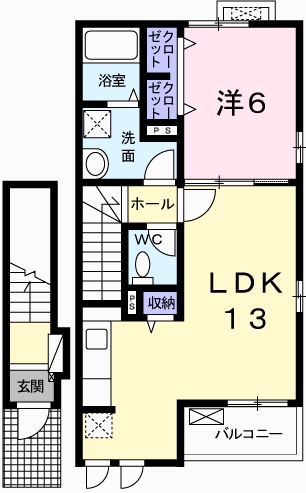 ボニート・ショコラIIの間取り