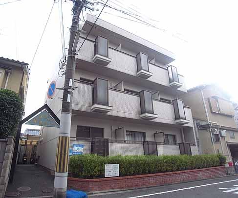 京都市北区紫竹北大門町のマンションの建物外観