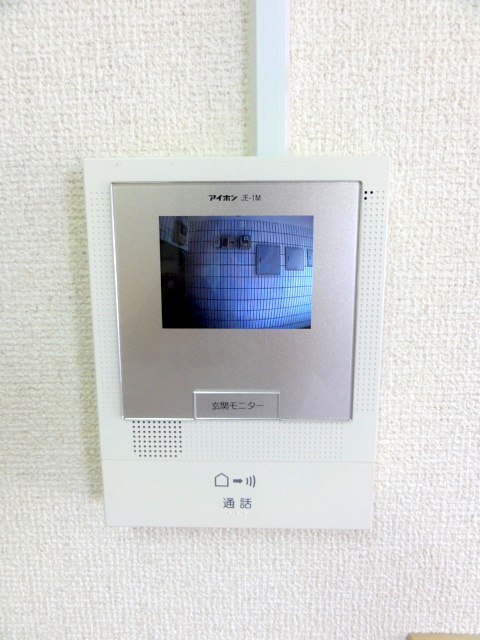 セキュリティ　カラーモニター付き