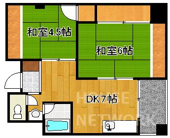 リエス西院の間取り