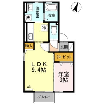 レガーロ町村の間取り