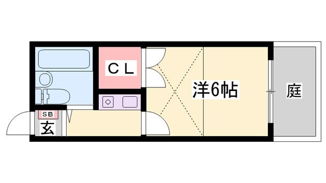 コスモガーデン英賀保の間取り