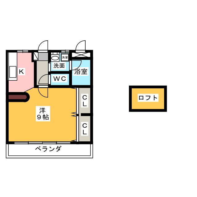 ミラシオン古渡の間取り