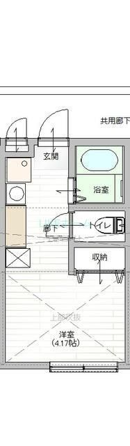 船橋市日の出のアパートの間取り