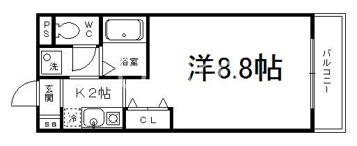 リジェール柳田の間取り