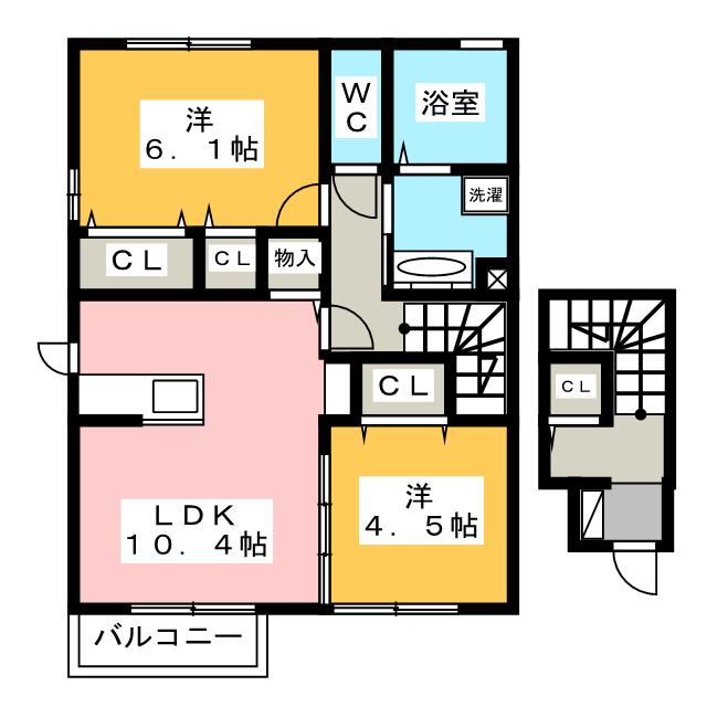 ラコルタの間取り