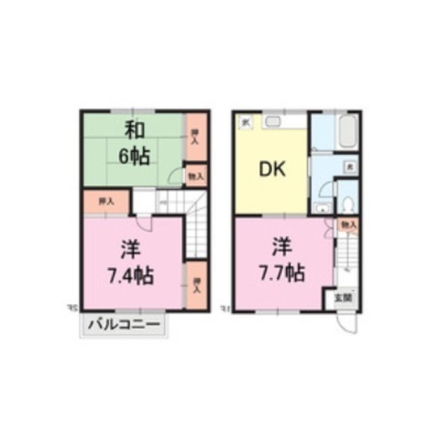 ミルトニアの間取り